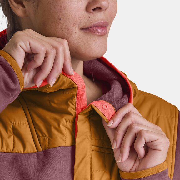ORTOVOX FLEECE PLUS ANORAK W Hoodies ORTOVOX